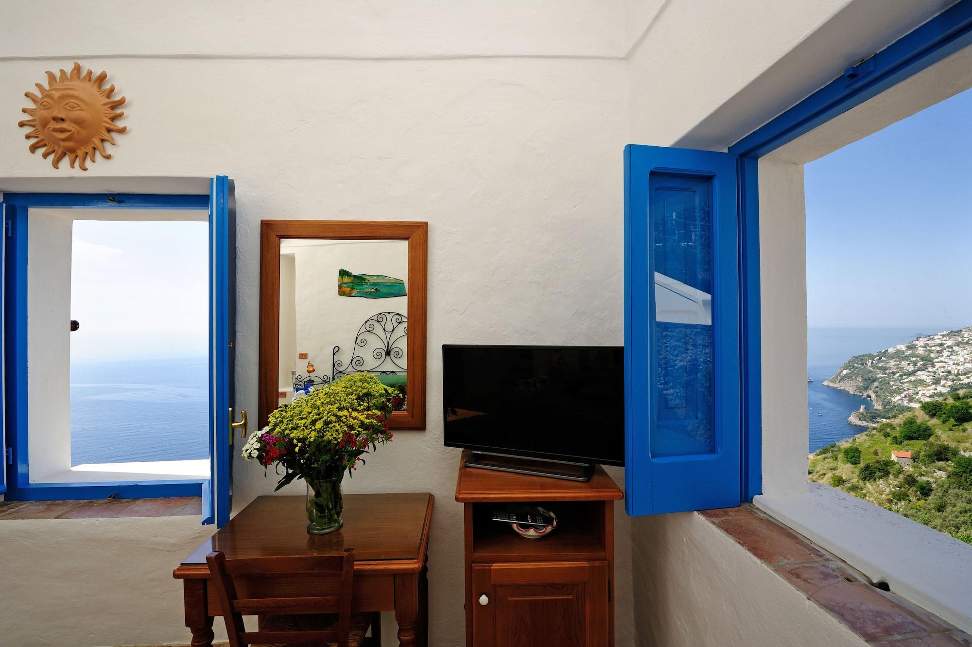 Willa La Casa Del Melograno Furore Zewnętrze zdjęcie