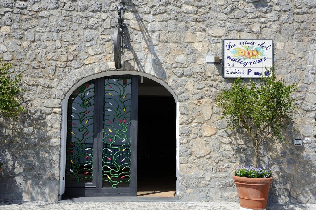 Willa La Casa Del Melograno Furore Zewnętrze zdjęcie