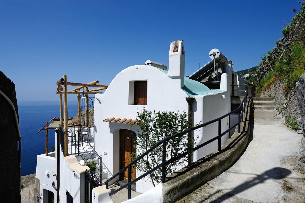 Willa La Casa Del Melograno Furore Zewnętrze zdjęcie